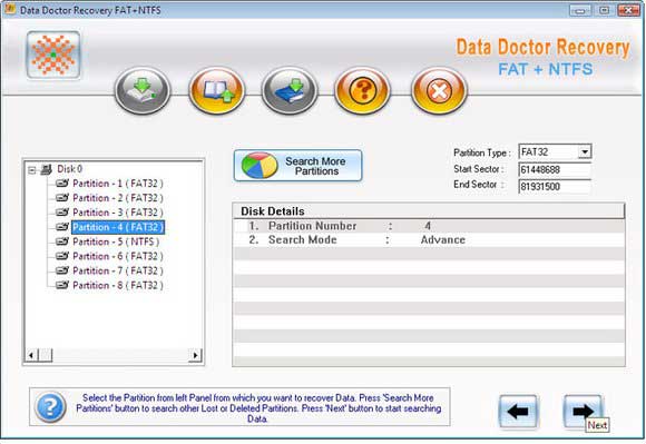 Screenshot of Laptop File Recovery Software